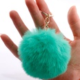 Fashion 7CM imitation rex rabbit fur small ball keychain wholesalepicture47
