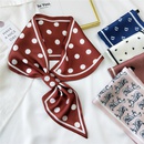 New korean fashion style cross printing silk scarfpicture41
