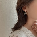 Modestil einfache neue Anhnger Perlenschleife Ohrringepicture13