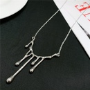 fashion new fashion irregular drop wax lava metal chain necklacepicture14