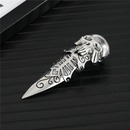 punk spell skull hollow lion bendable ringpicture9