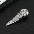 punk spell skull hollow lion bendable ringpicture13