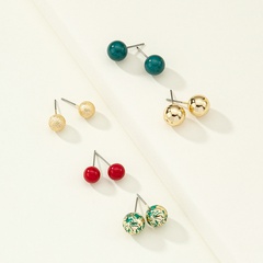 new fashion simple circle style earrings