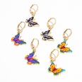 Fashion multicolor butterfly alloy earrings wholesalepicture11