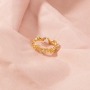 simple micro diamond butterfly opening ring wholesalepicture10