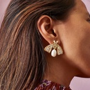 Fashion bee pearl rhinestone alloy earrings wholesalepicture13