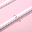 simple hollow heartshaped adjustable ringpicture12