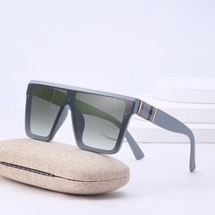 new fashion trendy big box geometric sunglasses