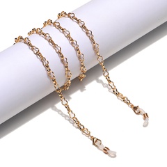 fashion golden gourd thick aluminum chain glasses rope