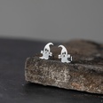 Simple stainless steel Halloween pumpkin earrings wholesalepicture24