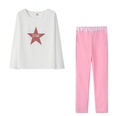 new fashion star letter printing casual twopiece suitpicture20