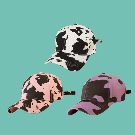 Casquette motif vache avec parasol mignon's discount tags