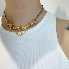 Korea geometric alloy necklace wholesale