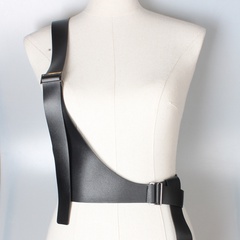 simple fashion suspender girdle leather belt