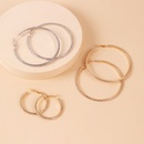 Fashion geometric big circle alloy earrings wholesalepicture12
