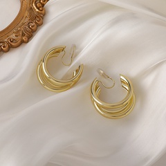 French style fashion new simple exaggerated earrings