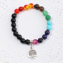 Fashion Colorful Bead Tree of Life Alloy Bracelet Wholesalepicture12