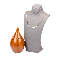 fashion new style simple copper Pig nose necklace set