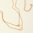 neue Mode Liebe fnfzackige Stern einfache Perlenkette Krperkettepicture10