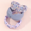 Korean fashion style new Polkadot sweet floral solid color hairband setpicture6