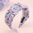 Korean fashion style new Polkadot sweet floral solid color hairband setpicture9