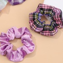 Korean simple new style printing hair scrunchies setpicture10
