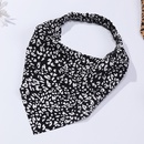 fashion new style korean leopard print triangle hairband setpicture11
