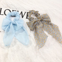 Korean new style fashion solid color bow hair scrunchiespicture11