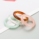 Koreas ModeStil neues einfarbiges HarzringSetpicture10