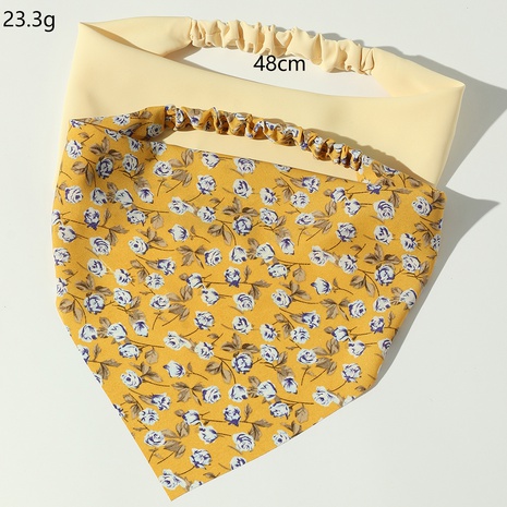 nouveau bandeau élastique floral de style coréen's discount tags