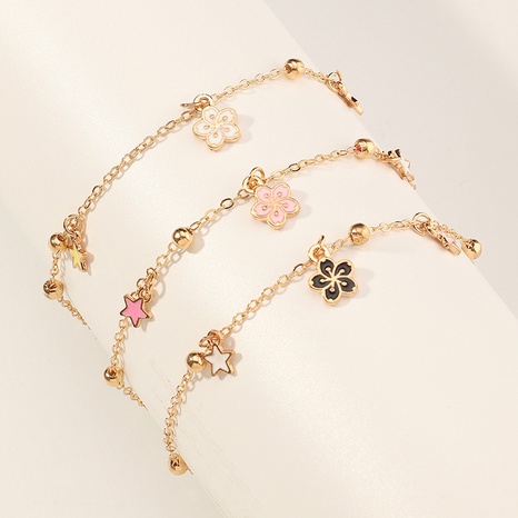 Mode coréen nouveau style mignon Bracelet de fleur d'étoile pour enfants's discount tags