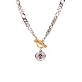 Virgin Mary Series Figaro Pendant Style Bracelet Necklace Setpicture41
