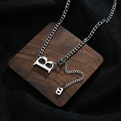 fashion new style B word mother chain couple necklace