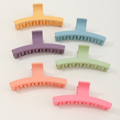 Korean fashion style solid color simple plate hairpin set