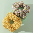 Korean fashion style new folds printing hair scrunchies setpicture14