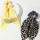 New korean fashion style elastic floral hair scrunchies setpicture6