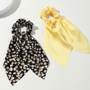 New korean fashion style elastic floral hair scrunchies setpicture9