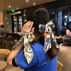 Koreanischer Stil Kreative Big Bowknot Gummiband Haarseil Großhandel