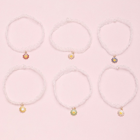Collier De Perles Pour Enfants Fleurs De Mode En Gros De's discount tags