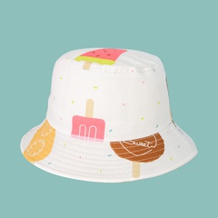 Korean style sunshade wide-brimmed casual children's fisherman hat