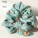retro floral bowknot fabric hair scrunchiespicture7