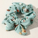 retro floral bowknot fabric hair scrunchiespicture11