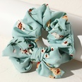 retro floral bowknot fabric hair scrunchiespicture13