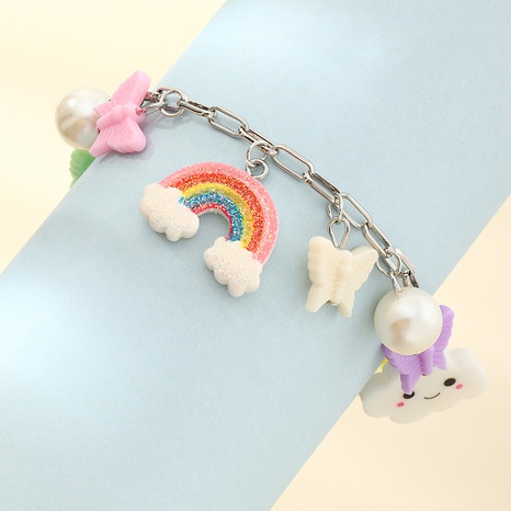 bracelet pour enfants étoile à cinq branches nuage arc-en-ciel's discount tags