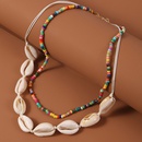 Bohemian Handmade Beads Shell Multilayer Necklacepicture11