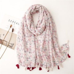 korean fashion printing style sunscreen shawl long new korean scarf