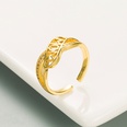 fashion copperplated gold microinlaid color zircon ringpicture14