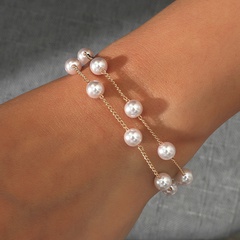 Korean style simple pearl bracelet wholesale