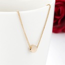 Fashion Metal Disc Circle Multilayer Necklacepicture11