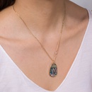 fashion color abalone shell pendant chain necklacepicture15